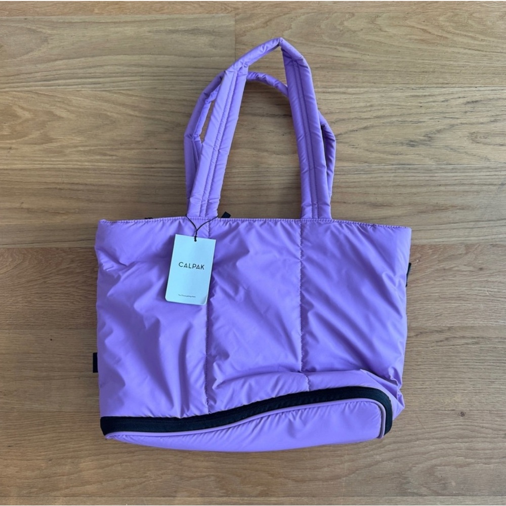 NWT - Calpak Luka Expandable Laptop Tote in Lilac, SOLD OUT!